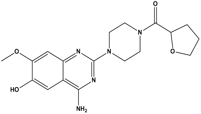 Terazosin EP Impurity G  6-O-Desmethyl Terazosin